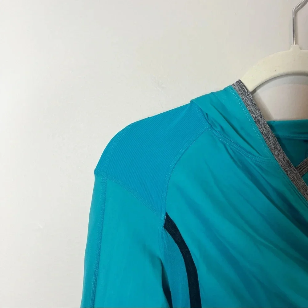 Lululemon Run For Your Life Blue Hoodie Pullover